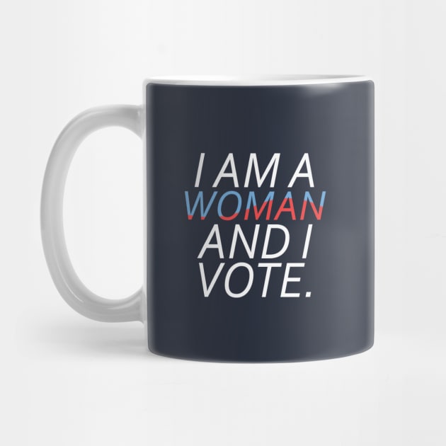 Feminist Midterm Election I'm a Woman & I Vote Gift by Freid